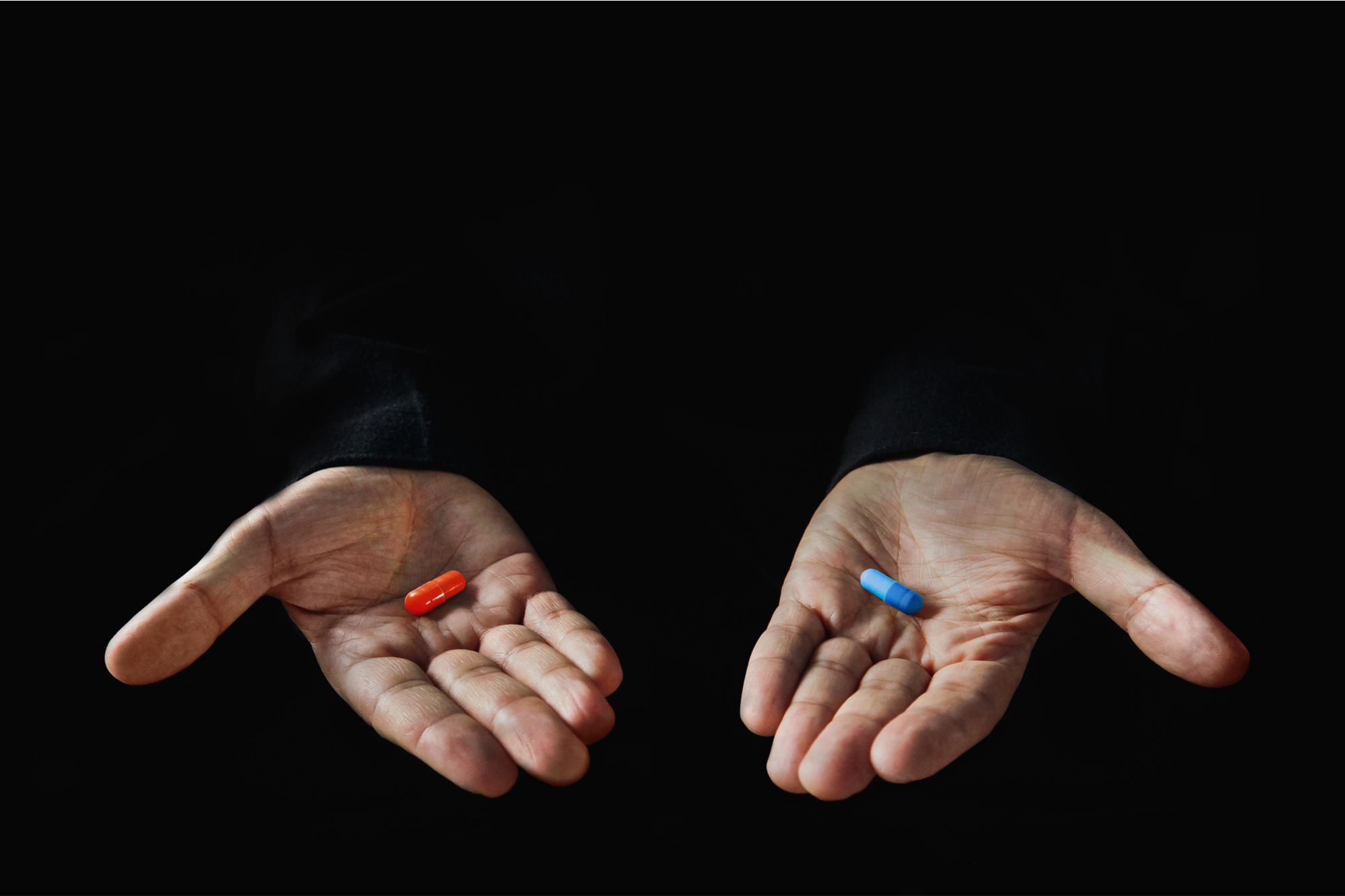 Eres de la pastilla roja o de la pastilla azul? 